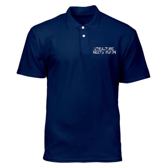 Cotton Polo Shirt: Structure Meets Vision Pocket