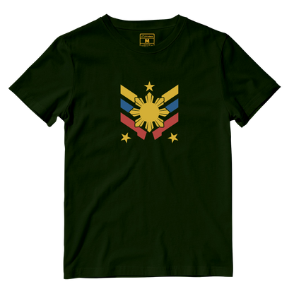 Cotton Shirt: Sun Badge