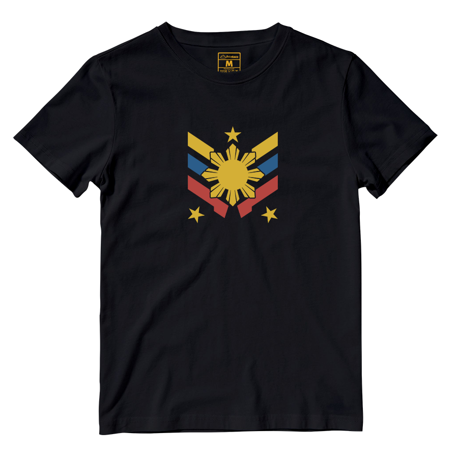 Cotton Shirt: Sun Badge