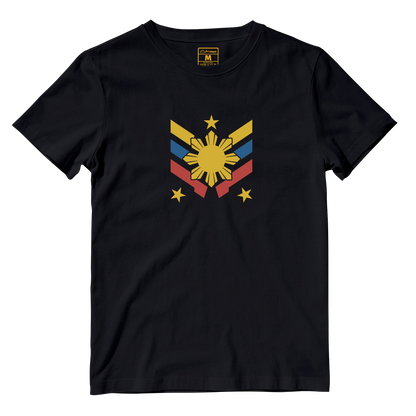 Cotton Shirt: Sun Badge