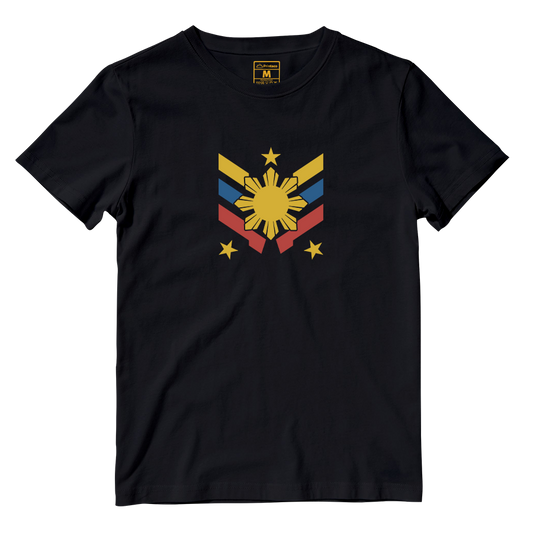 Cotton Shirt: Sun Badge