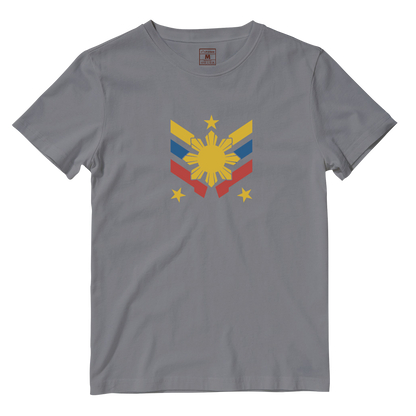 Cotton Shirt: Sun Badge
