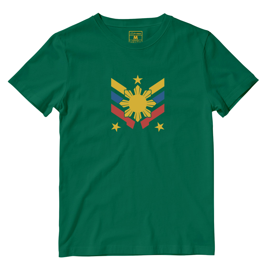 Cotton Shirt: Sun Badge