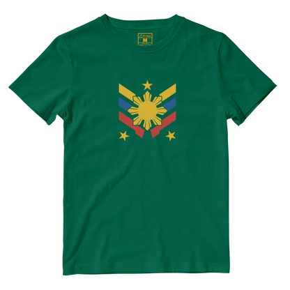 Cotton Shirt: Sun Badge