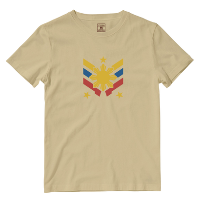 Cotton Shirt: Sun Badge