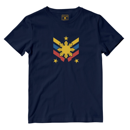 Cotton Shirt: Sun Badge