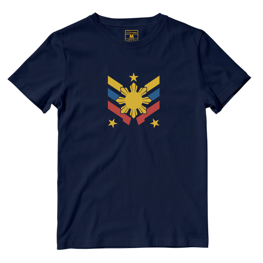 Cotton Shirt: Sun Badge