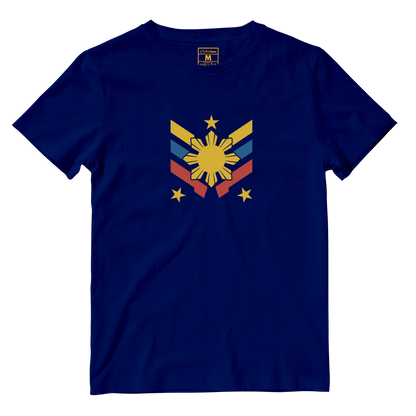 Cotton Shirt: Sun Badge