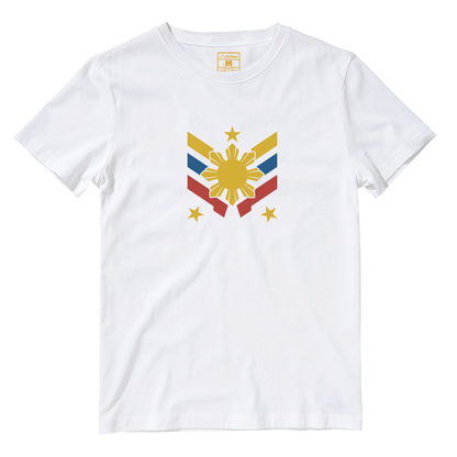 Cotton Shirt: Sun Badge