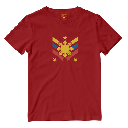 Cotton Shirt: Sun Badge