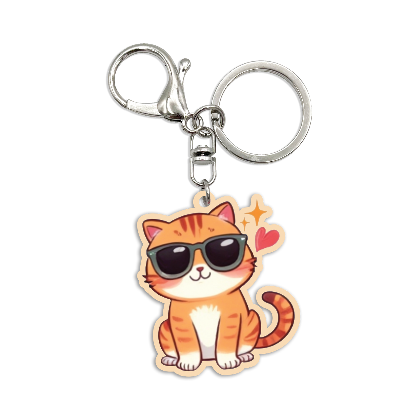 Acrylic Bag Charm: Sunglasses