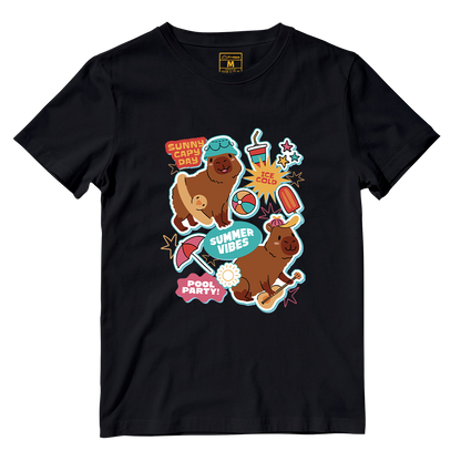 Cotton Shirt: Sunny Cappy Day