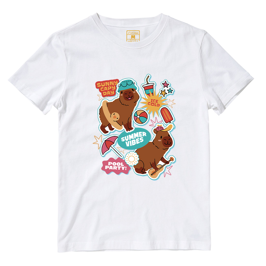 Cotton Shirt: Sunny Cappy Day