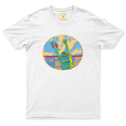 Drifit Shirt: Sunset Volleyball