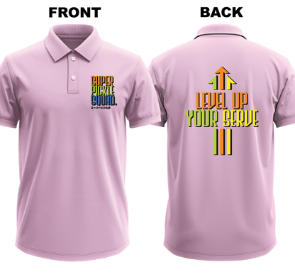 Drifit Polo Shirt: Super Pickle Squad (Front & Back)