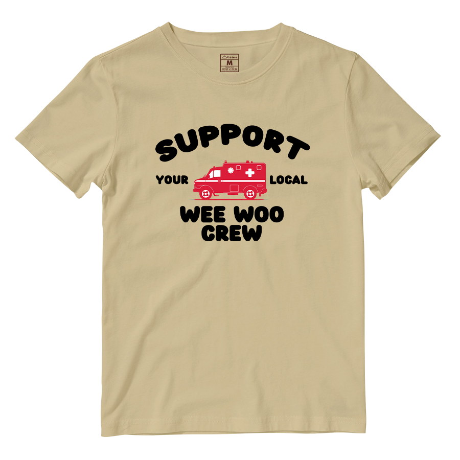 Cotton Shirt: Support Your Local Wee Woo