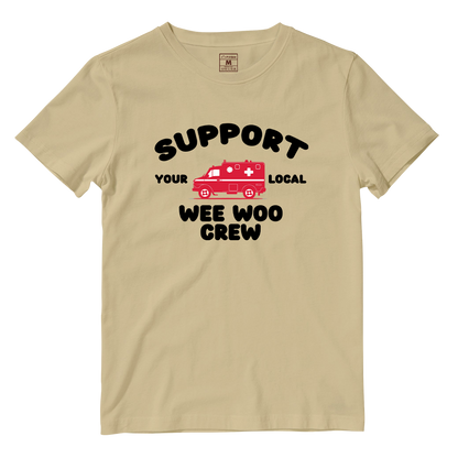 Cotton Shirt: Support Your Local Wee Woo