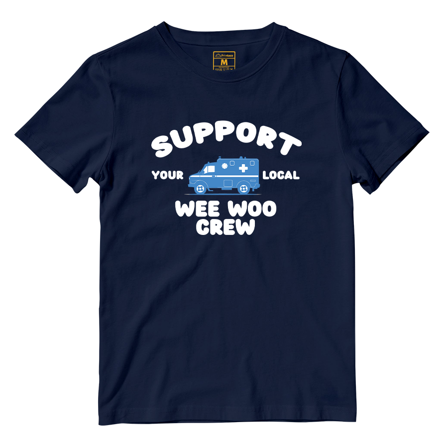 Cotton Shirt: Support Your Local Wee Woo