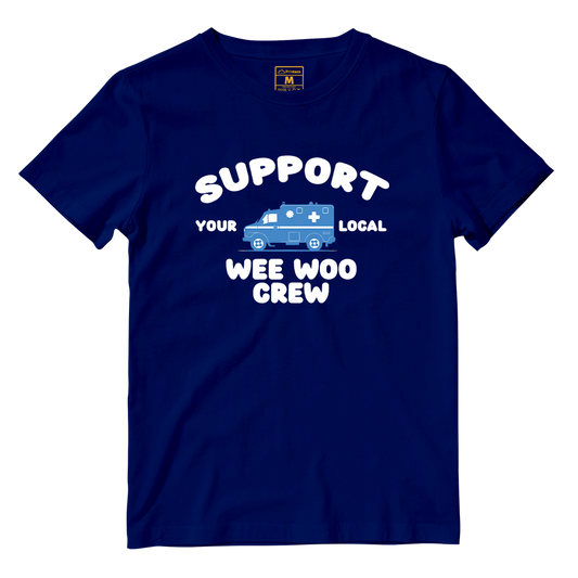 Cotton Shirt: Support Your Local Wee Woo