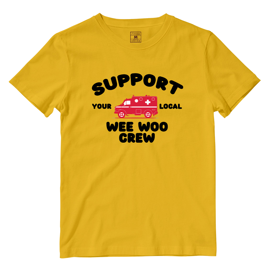 Cotton Shirt: Support Your Local Wee Woo