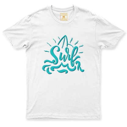 Drifit Shirt: Surf Lettering