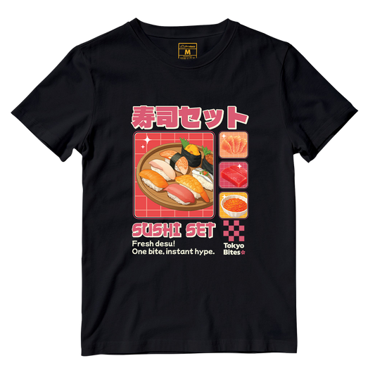 Cotton Shirt: Sushi