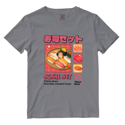 Cotton Shirt: Sushi