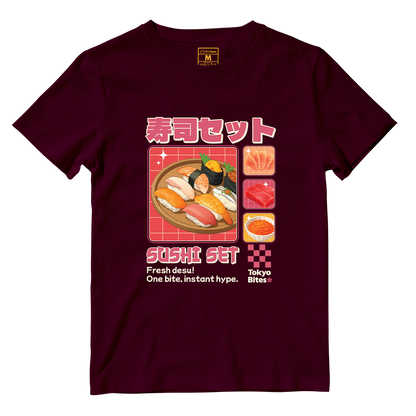 Cotton Shirt: Sushi
