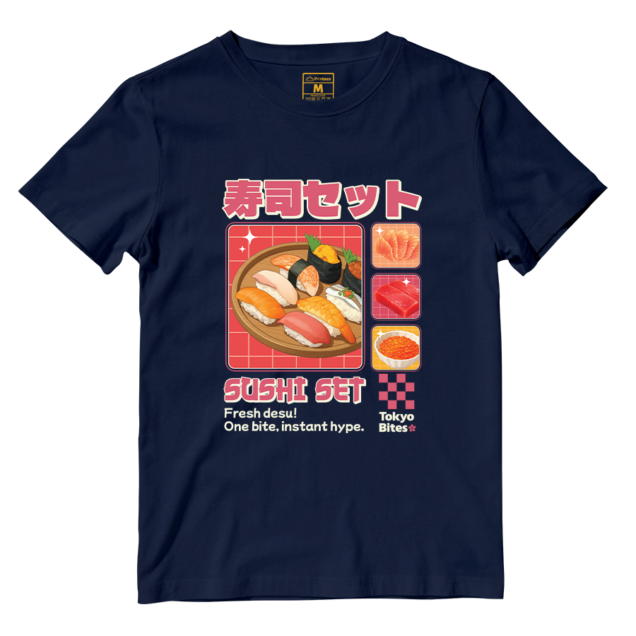 Cotton Shirt: Sushi