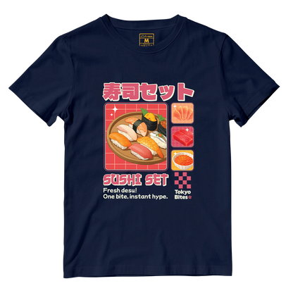 Cotton Shirt: Sushi