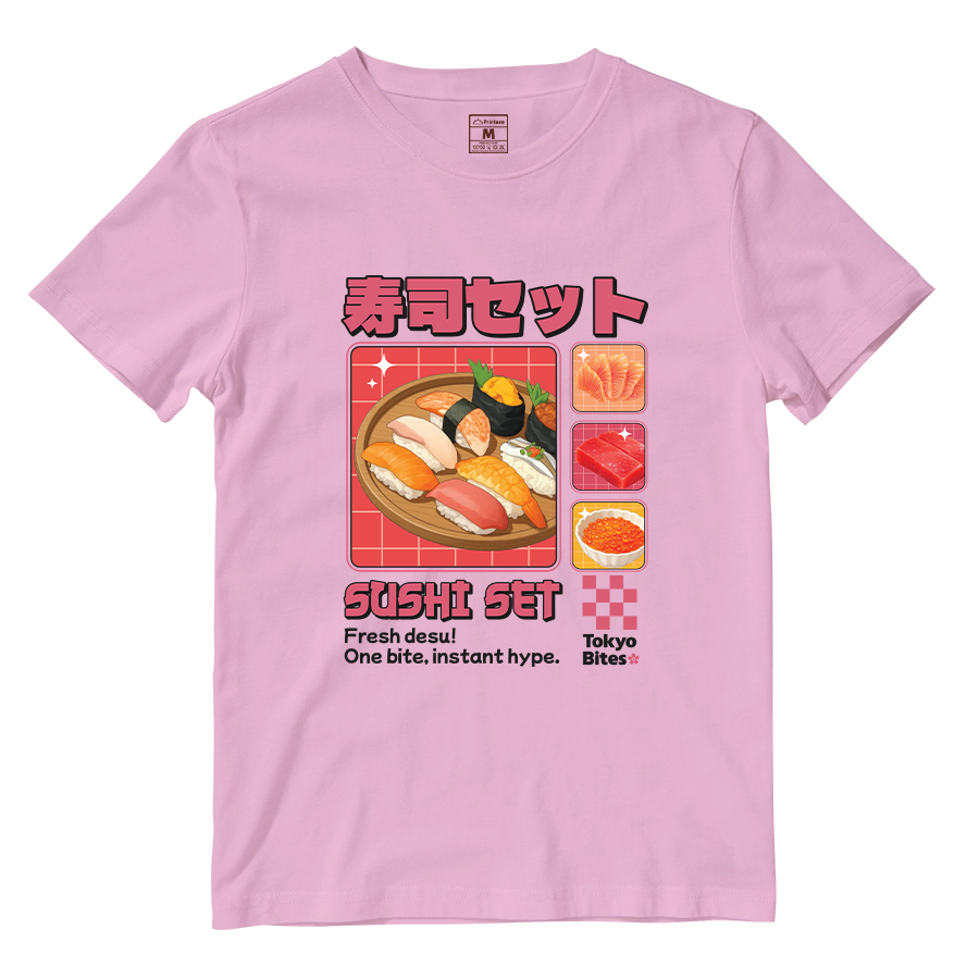 Cotton Shirt: Sushi