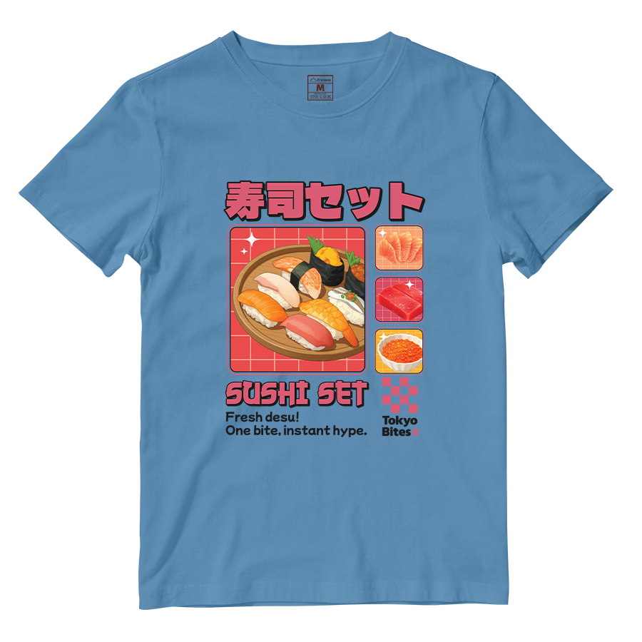Cotton Shirt: Sushi