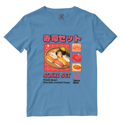 Cotton Shirt: Sushi