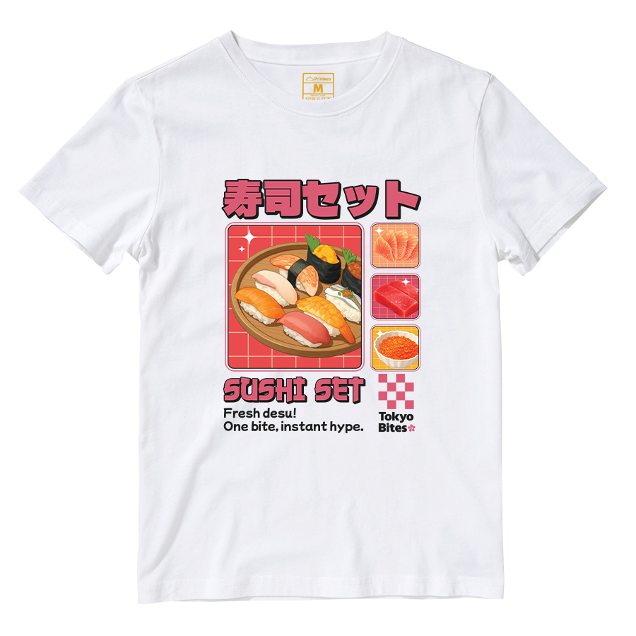Cotton Shirt: Sushi
