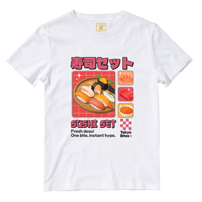 Cotton Shirt: Sushi