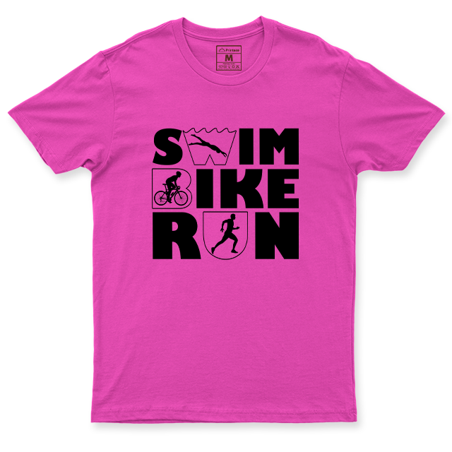 Drifit Shirt: Triathlon BRG