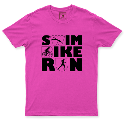 Drifit Shirt: Triathlon BRG