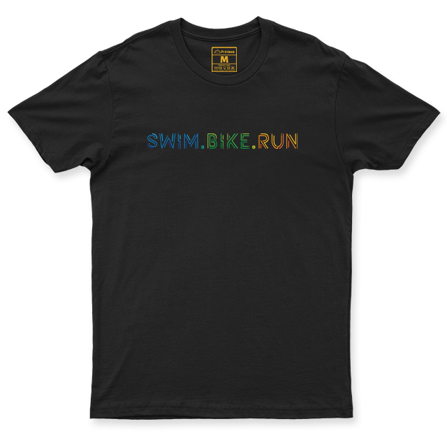 Drifit Shirt: SwimBikeRun Glyph