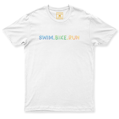 Drifit Shirt: SwimBikeRun Glyph