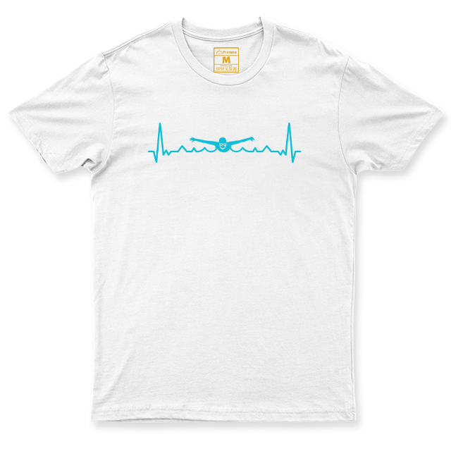 Drifit Shirt: Swim Heartbeat
