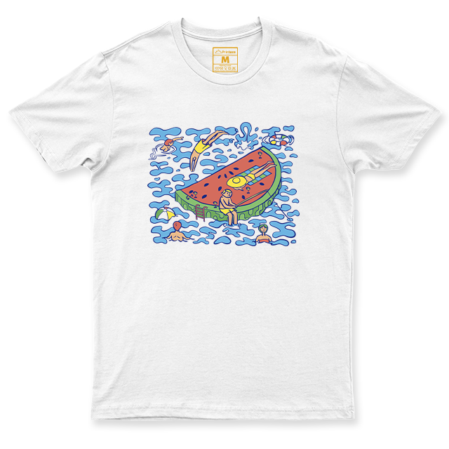 Drifit Shirt: Swim Watermelon