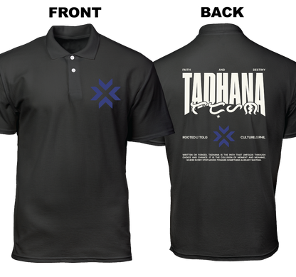 Cotton Polo Shirt: Tadhana (Front and Back)