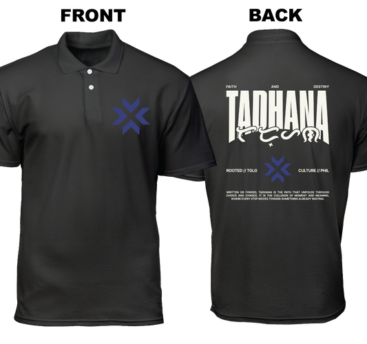 Cotton Polo Shirt: Tadhana (Front and Back)