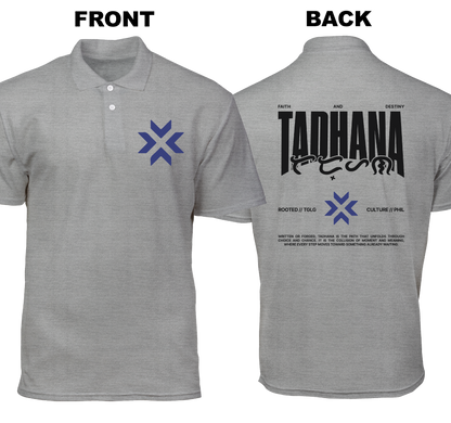 Cotton Polo Shirt: Tadhana (Front and Back)