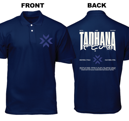 Cotton Polo Shirt: Tadhana (Front and Back)