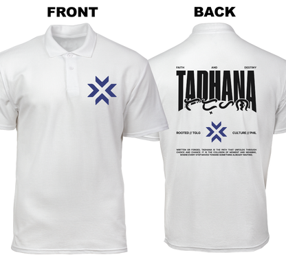 Cotton Polo Shirt: Tadhana (Front and Back)