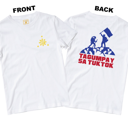 Drifit Shirt:  Tagumpay Sa Tukok (Front and Back)
