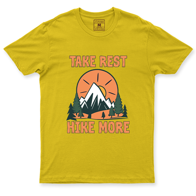 Drifit Shirt: Take Rest Hike More