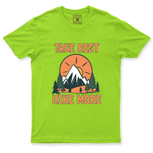 Drifit Shirt: Take Rest Hike More