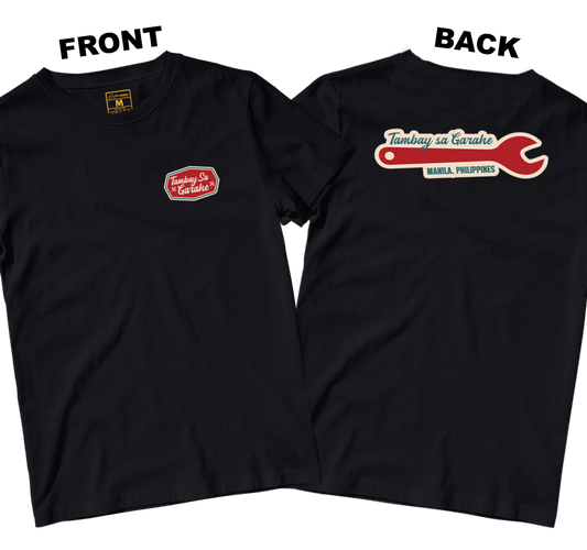 Cotton Shirt: Tambay sa Garahe (Front and Back)